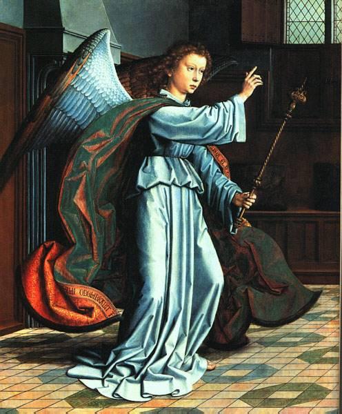 DAVID, Gerard The Annunciation dg02 oil painting image